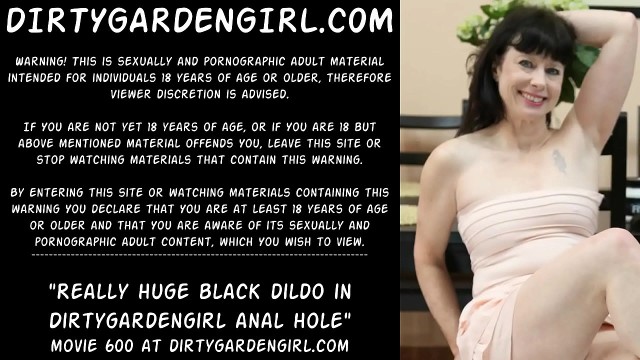 Theda Huge Anal Anal Black Mature Anal Dildo Black Hardcore Black